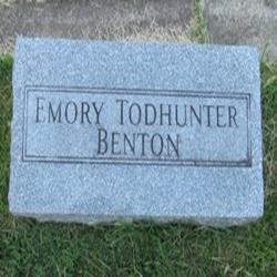 Emory <i>Todhunter</i> Benton